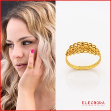 fede sarda da donna fedina in oro giallo 750 18 kt anello sardo filigrana anelli