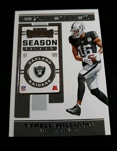 2019-Panini-Contenders-Football-43-Tyrell-Williams-OAKLAND-RAIDERS