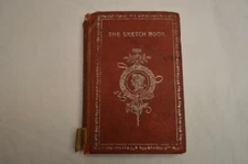 THE SKETCH BOOK BY WASHINGTON IRVING 1848 RIP VAN WINKLE WESTMINSTER ABBEY