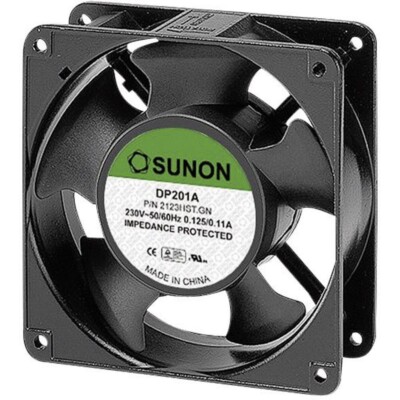 Sunon DP201A 2123HST.GN Lüfter Axialkühlung 220-240VAC 120x120x38mm Kostenloser Versand