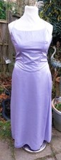 NEW Stunning Marvie lilac diamante bustier and long skirt UK 14/16 RRP £145