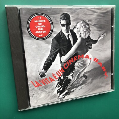 LA VITA E UN CINEMA BABY #1 Jazz Funk Soundtracks CD James Bond MARTINI PROMO NM