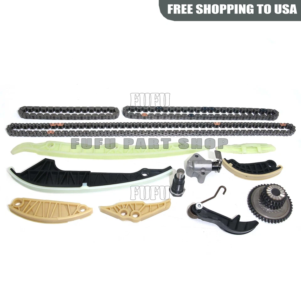 Kit de reparación Kit de herramientas de cadena de distribución Junta de culata para VW GTI Jetta Audi A4 1.8 2.0TSI Foto 3 de 4