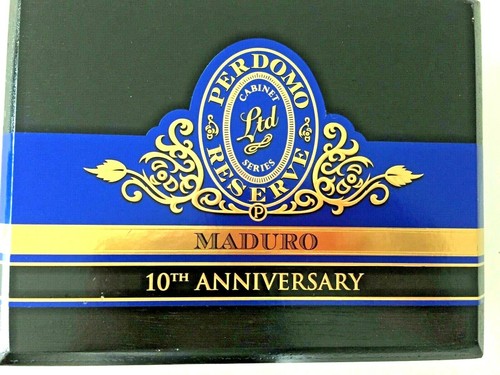 ZIGARREN - BOX Sammlerstück: PERDOMO RESERVE MADURO 10th ANNIVERSARY leer - Bild 3 von 6