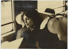 Italia, Elsa Candida Pasini moglie di Luciano Lutring  Vintage silver print Ti