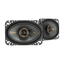 Kicker KSC460, KS Series 4x6" 2-Way 4 Ohm Coaxial Speakers (51KSC4604)