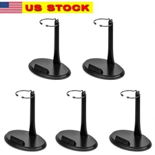 5pcs 1/6 Action Figure Stand Base Holder for Hot Toys Phicen Doll Display C Hook