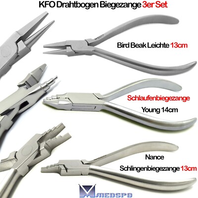 KFO Zange Drahtbiegezange Stufenbiege Schlaufenbiegezange Leichte Draht Zange CE
