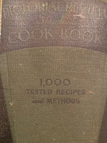Vintage Cookbook Pictorial Review Standard Cook Book 1,000 Tested Recipes 1933 - Picture 2 of 12