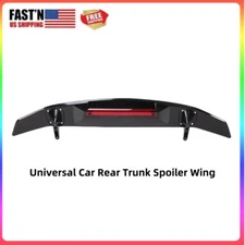 52 inch Universal Rear Spoiler ABS Spoiler Wing Glossy Black
