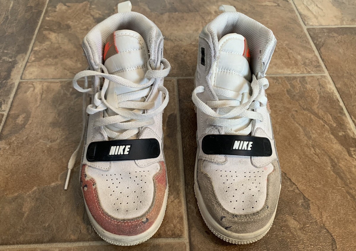 Nike Air Jordan Legacy 312 Kids Size 13 2018 Orange White