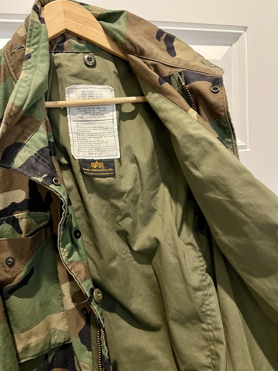 ALPHA M-65 フィールドジャケット Large-Regular アルファ Amazon | Alpha Industries M-65 フィールドジャケット