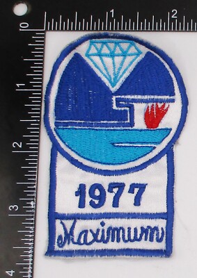 PHILIPPINE MAXIMUM SECURITY PATCH 1977 Original Vintage Local Made