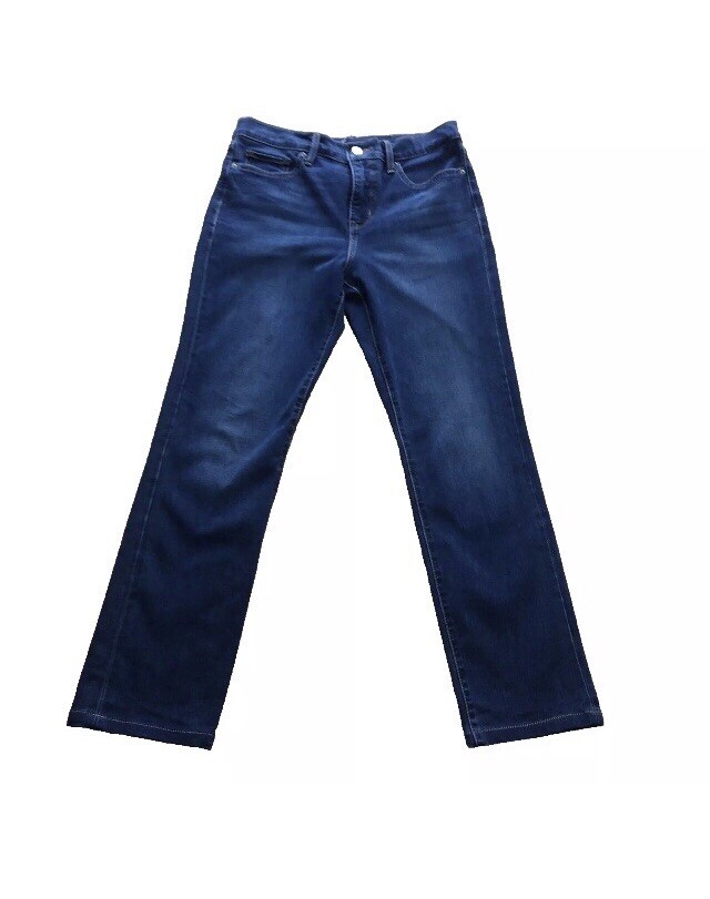 Levi Strauss Jeans Womens W29 L30 Blue Mid Rise Straight
