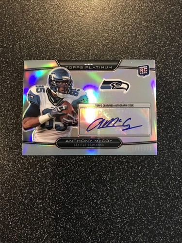 2010 Topps Platinum Rookie Autograph #147 Anthony McCoy 1067/1099 RC AUTO - 第 1/3 張圖片