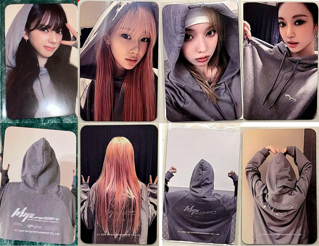aespa Whiplash popup store Hoodie Double-sided Official aespa Whiplash popup store Hoodie Double-sided Official