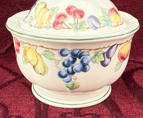 Villeroy & Boch Melina Jam/Jelly/Sugar Pot with Lid Made in Germany - Picture 5 of 10