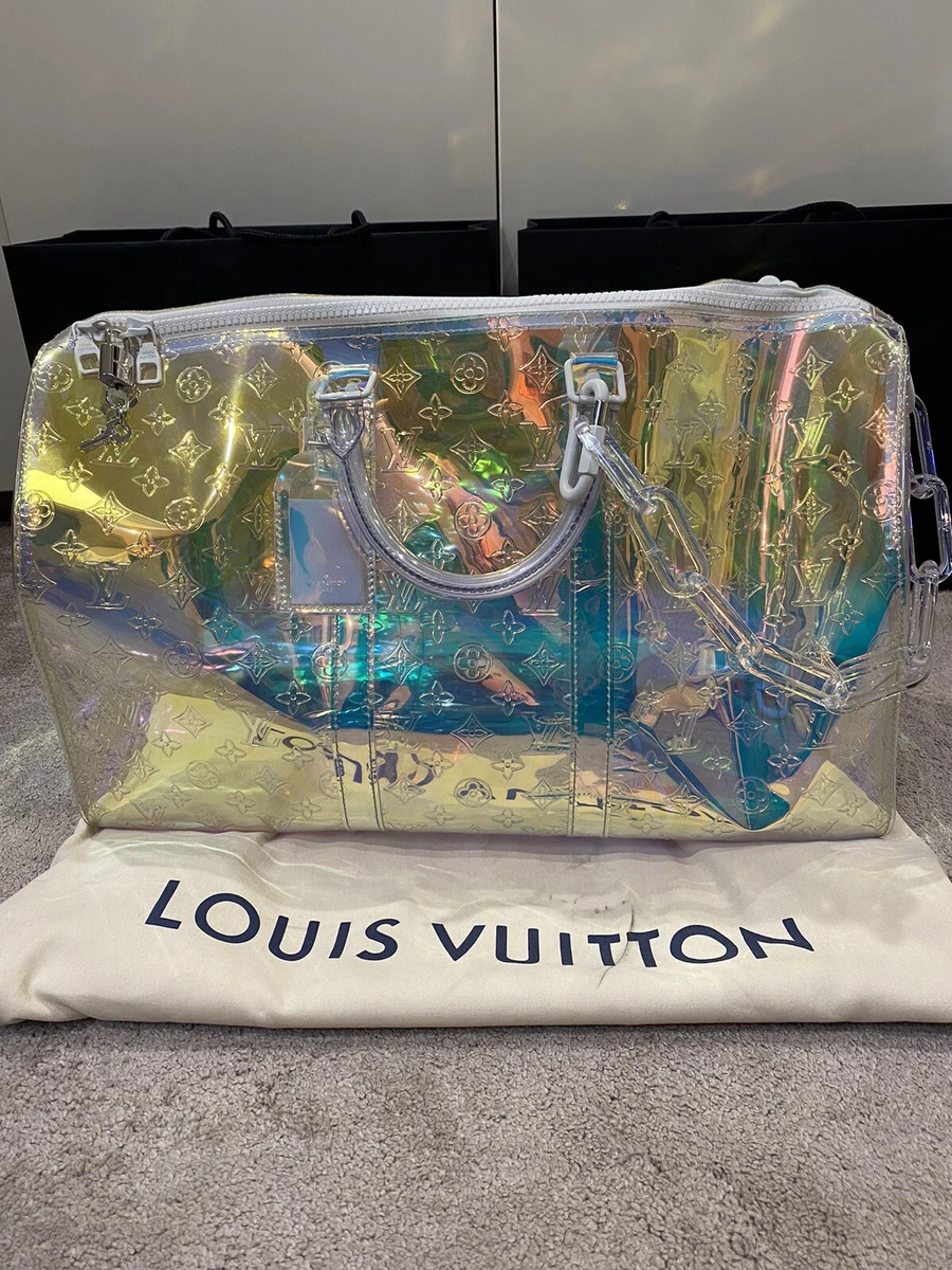 LOUIS VUITTON PRISM HOLOGRAM KEEPALL 50. MINT CONDITION