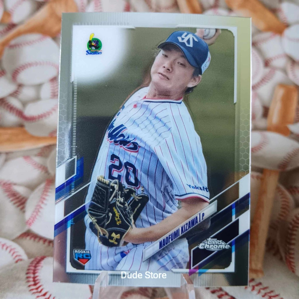 2021 Topps Nippon Chrome - Naofumi Kizawa #52 - RC - Tokyo Yakult