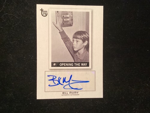 TWILIGHT ZONE/LOST IN SPACE BILL MUMY AUTOGRAPHED CARD