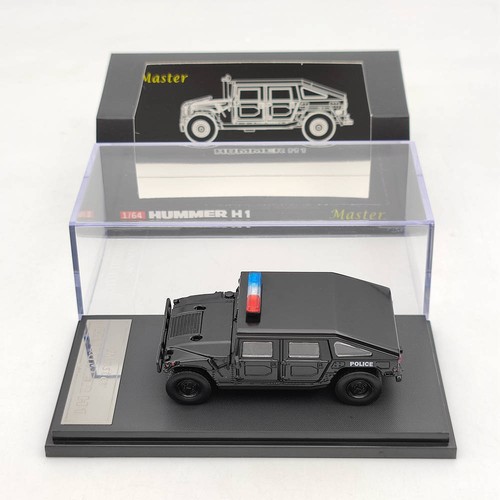 Miniature 1/64 Master Hm H1 1999 SUV Military Diecast Toys Car Models Gifts - Picture 16 of 17