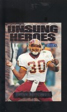 1999 FLEER FOOTBALL CARD BRIAN MITCHELL NM-MT #30of30 UNSUNG HEROES