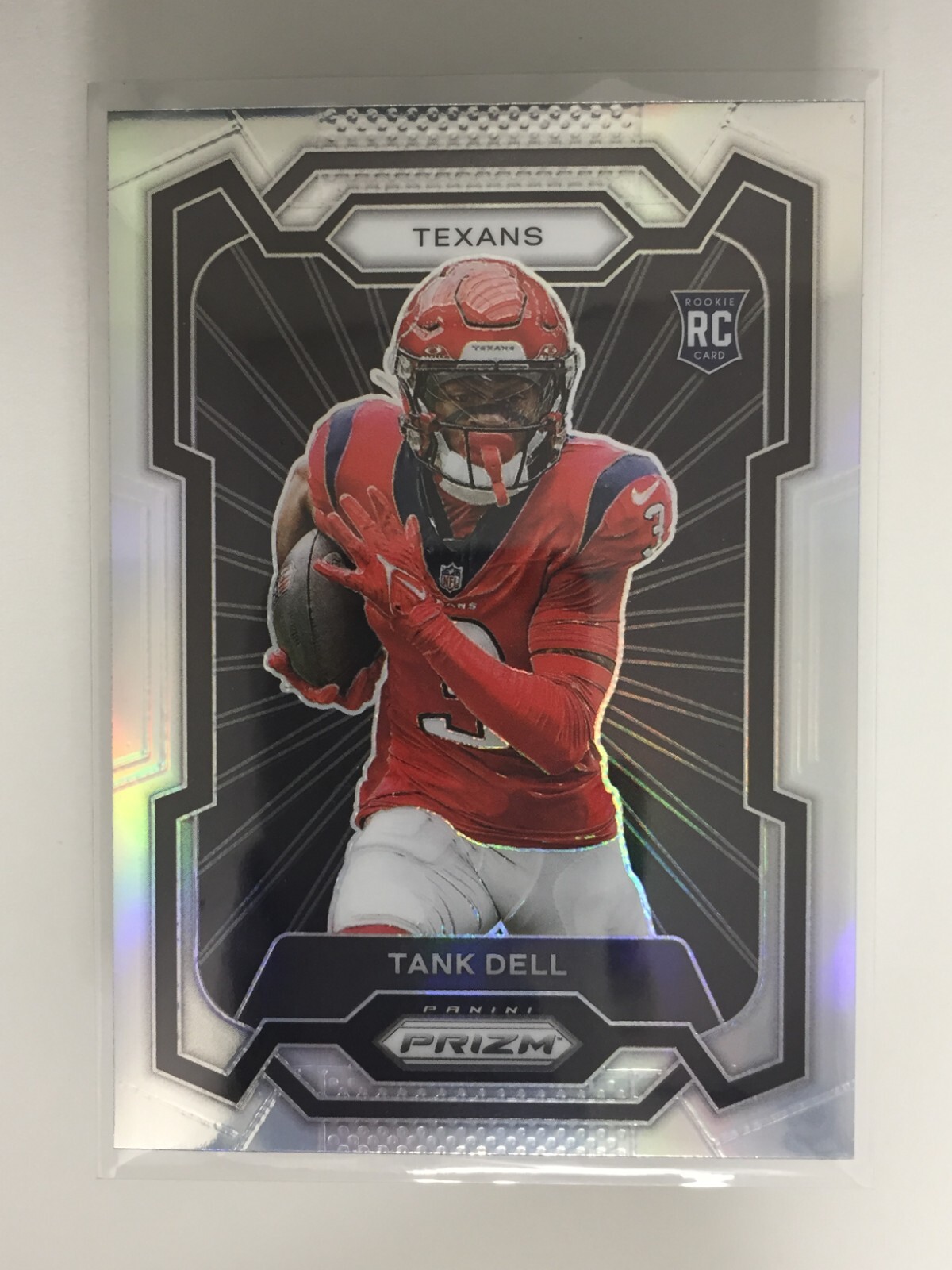 2023 Prizm Tank Dell RC Rookie Variation Silver Prizm