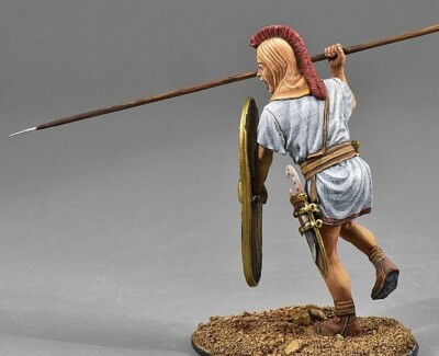 Iberian warrior Punic War 54mm Painted Tin Toy Soldier