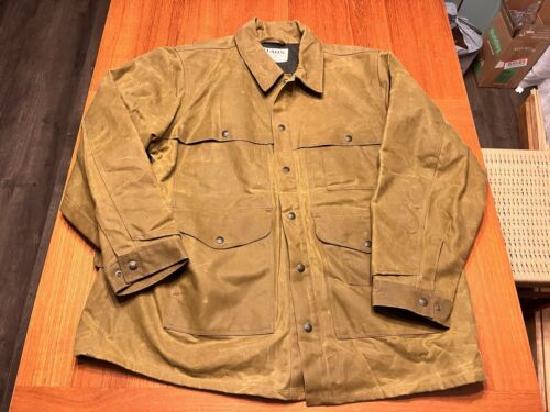 Filson Tin Cloth Cruiser Jacket XXL Dark Tan