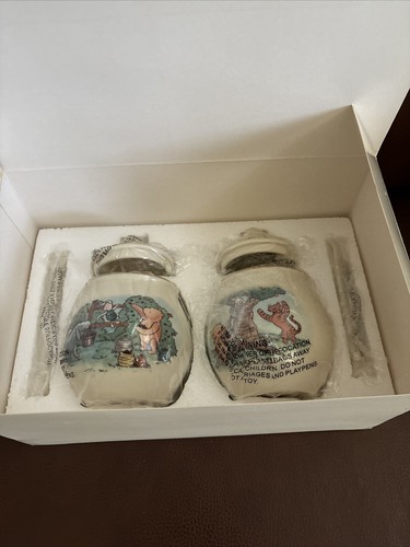 LENOX POOH SWEET SUMMER JARS set NUOVO in SCATOLA con COA Winnie the Pooh - Foto 2 di 15