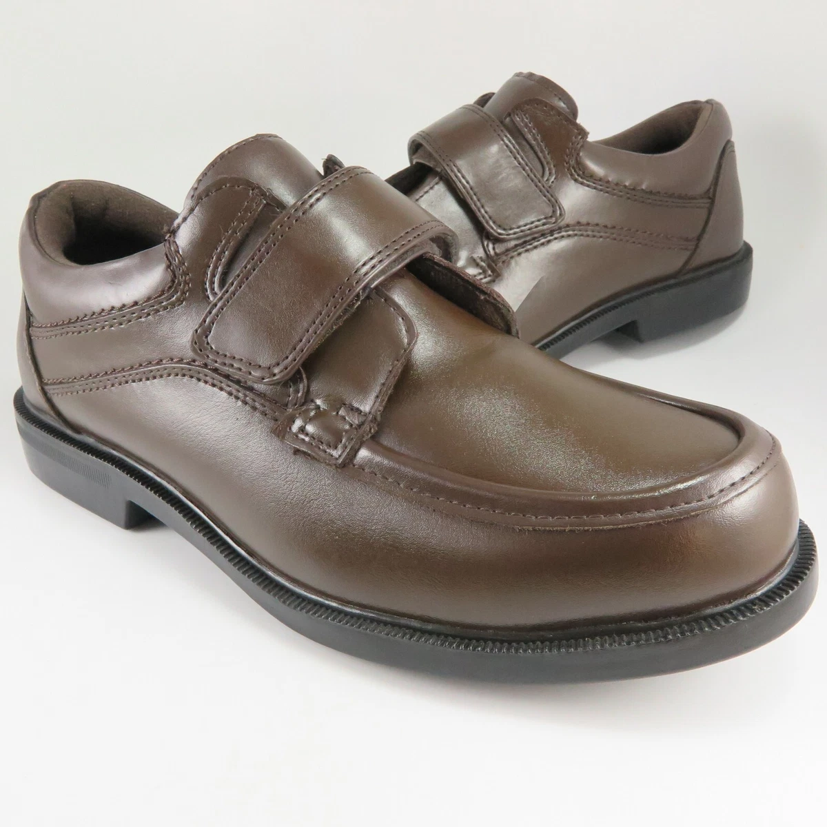 NWT Dr. Scholl\'s Men\'s Wide Width Gel Cushion Lace Up Brown Loafer Shoe 8.5 Dr. Scholl main image 2