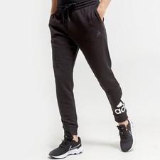  GK8968 Mens Adidas Essentials French Terry Tapered Cuff Logo Pants