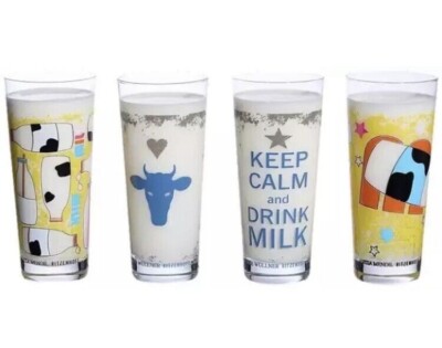 4x Ritzenhoff Designer Gläser 4er Set Milchgläser Wassergläser Latte Macchia NEU