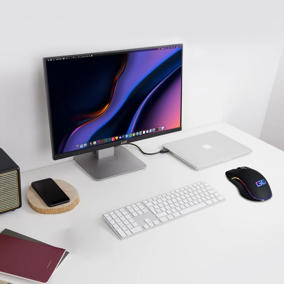 RGB Gaming Mouse PC Great Gaming Reflex Side Buttons DPI - Image 4 of 4