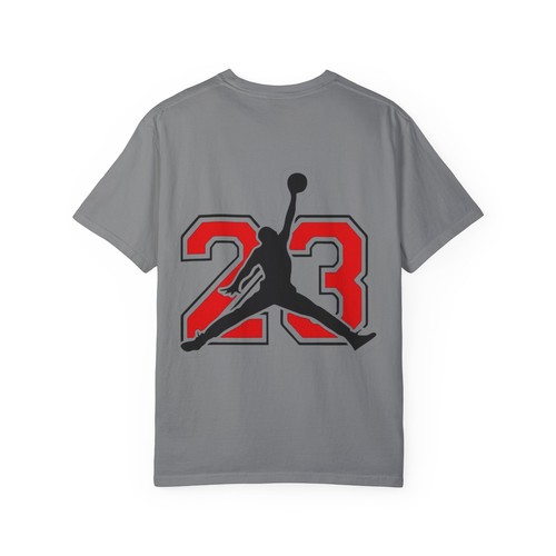 Jordan Unisex Garment-Dyed T-shirt - Casual Tee, Cotton Shirt, Vintage Look - Picture 66 of 104