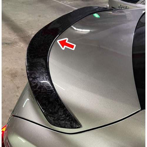 CARBON FIBER FIT FOR LEXUS ES200 ES260 ES300h Sedan REAR TRUNK SPOILER 18-21 - Picture 11 of 17