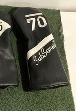 Sub 70 Rare script Headcover DRIVER