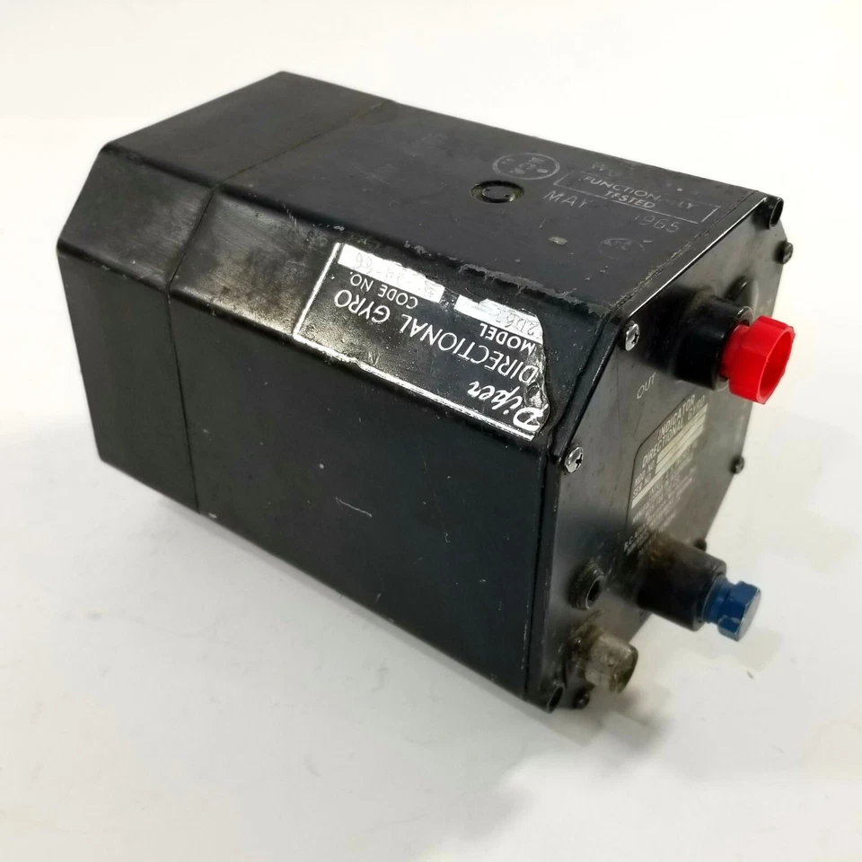 Piper 52D61 giroscópio direcional RCA10-J4114-01 - Botão faltando - Imagem 4 de 4