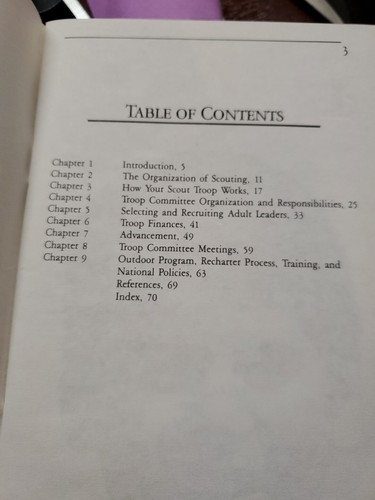 Troop Committee Guide Book Boy Scouts of America 1990 EUC - Picture 4 of 10
