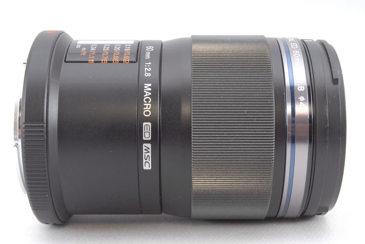 OLYMPUS M.ZUIKO DIGITAL 60mm F/2.8 Macro ED Lens with Hood