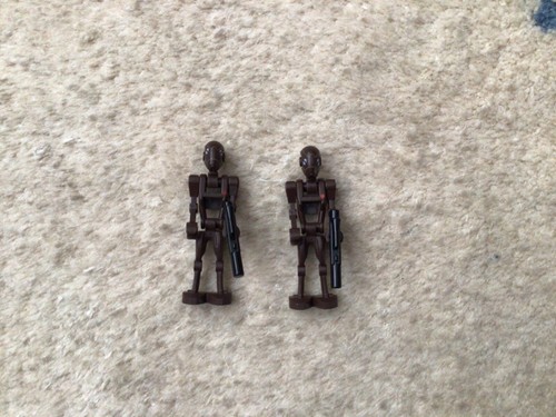 LEGO STAR WARS Lot of 2 commando Droid Minifigs 9488 75102 Minifigure sw0359