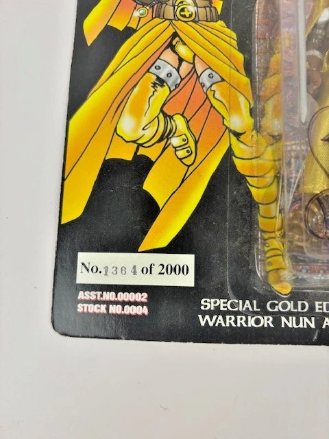 Edición Especial Oro Monja Guerrera AREALA Firmado #1364/2000 Sin usar, en caja 1997 Foto 2 de 4