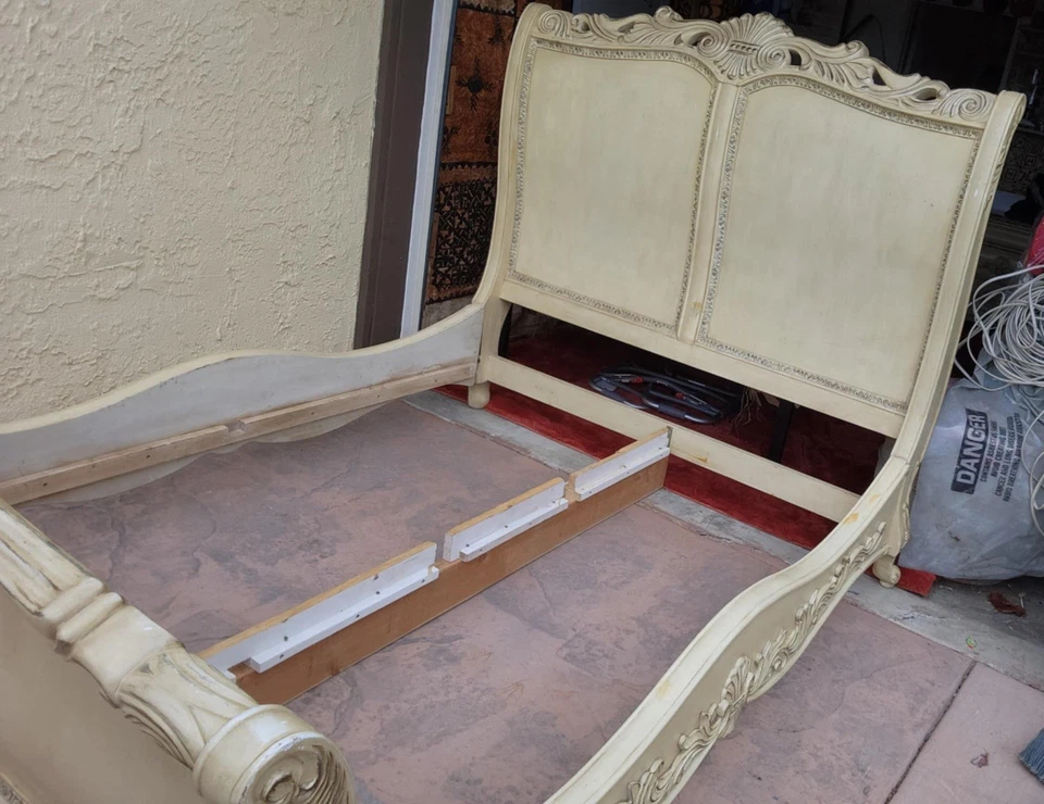 ✨ French Provincial Luxury Marble-Top Bedroom Ensemble – Museum Quality ✨ - Image 4 of 4