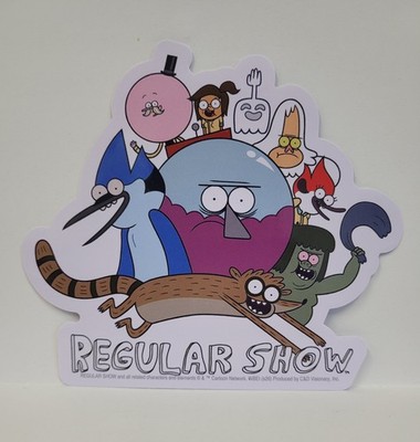 Stickers - C&D Visionary - Regular Show Group 5.5''x5'' NEW Licensed Cartoon