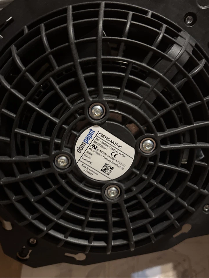 Ventilador RITTAL SK 3241.110 115VAC 40/42W 2650RPM para ventilador de filtro de gabinete Foto 4 de 4