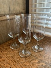 DEMA Champagne Glass Tulip Shaped Glasses Set of 4 - NEW BOXED - Wedding Party