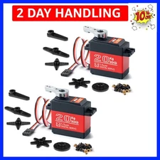 Motor High Torque Digital Servo Metal Gear Waterproof for 1/8, 1/10 RC Model ...