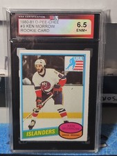 80-81 O-Pee-Chee Ken Morrow Rookie KSA 6.5 🚨🚨🚨 New York Islanders 