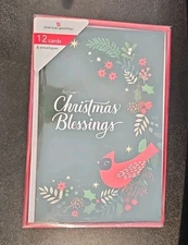American Greetings Christmas Cards 12 Count w/ Envelopes