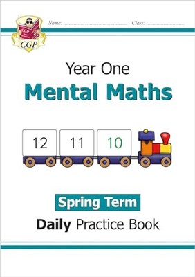 KS1 Mental Maths Year 1 Daily Practice Book: Spring Term (CGP... - CGP Books